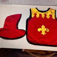CARNEVALE: VESTITO DA CAVALIERE (8-9 ANNI)