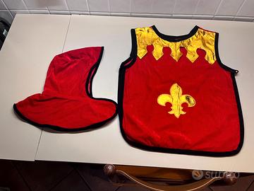 CARNEVALE: VESTITO DA CAVALIERE (8-9 ANNI)