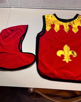 CARNEVALE: VESTITO DA CAVALIERE (8-9 ANNI)