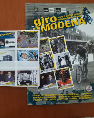 ALBUM FIGURINE IL GIRO D'ITALIA DI CICLISMO