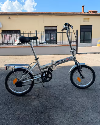 Bicicletta pieghevole 20” cromata