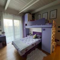 Cameretta da bambina lilla e viola