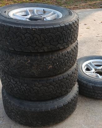 Cerchi in lega e gomme M+S