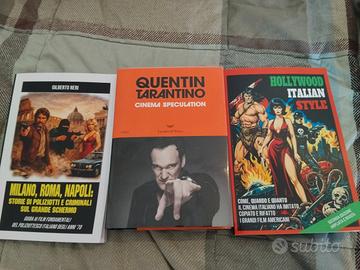 3 libri di cinema cult Tarantino ecc come nuovi