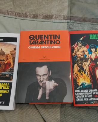 3 libri di cinema cult Tarantino ecc come nuovi