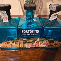 Bottiglie di Gin Portofino vuote