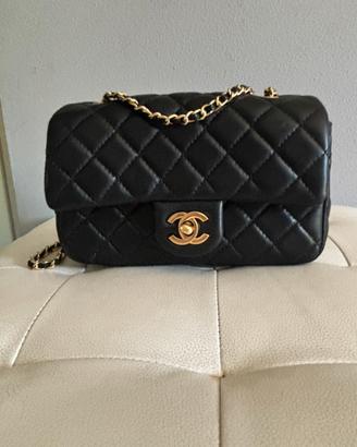 Borsa nera a tracolla chanel