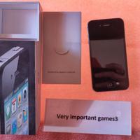 1261-Smartphone Apple iPhone 4 A1332 16GB con Scat