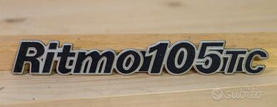 TARGHETTE FIAT E FIAT RITMO 105 TC