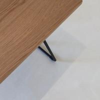 Scrivania Muji in ferro e rovere – design giappone