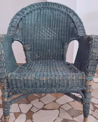 poltrona vimini Ikea € 20
