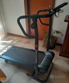 Tapis roulant Diadora + Set pesi componibili.