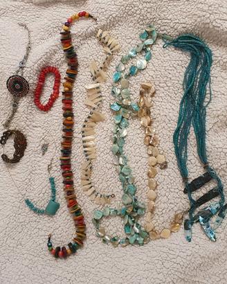 Stock bigliotteria collana, braccialetti