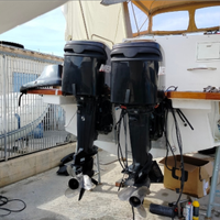 Coppia fuoribordo Mercury optimax 135 come nuovi