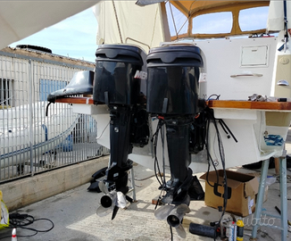 Coppia fuoribordo Mercury optimax 135 come nuovi