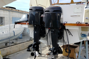 Coppia fuoribordo Mercury optimax 135 come nuovi