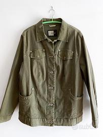 Giaccha overshirt stile militare "Anna Gui"