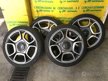4 CERCHI ABARTH 500 17'' USATI  