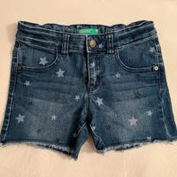 Jeans corto  Benetton bambina taglia M 7/8 anni