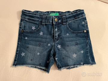 Jeans corto  Benetton bambina taglia M 7/8 anni