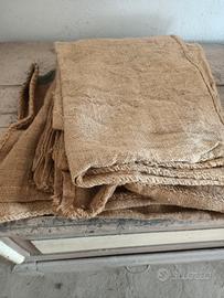 sacchi di juta antichi