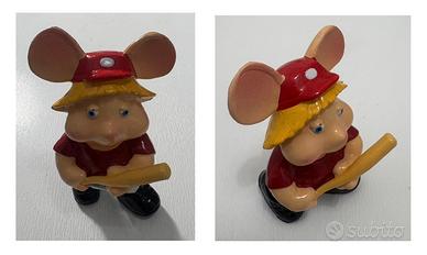 Topo Gigio Baseball Statuina Vintage Maria Perego