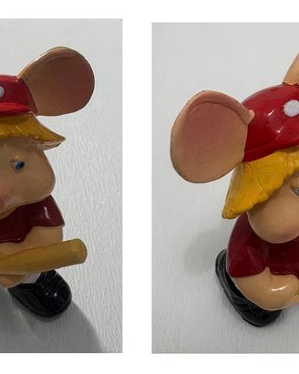 Topo Gigio Baseball Statuina Vintage Maria Perego