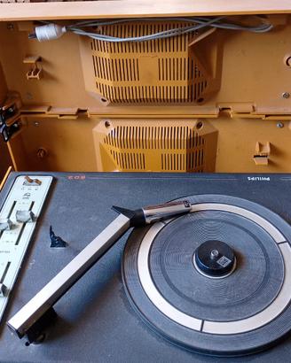 Giradischi vintage non funzionante marca Philips