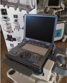 Ecografo Ge Logiq e, azzurro