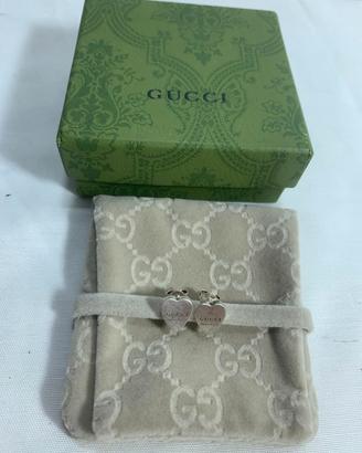 orecchini originali Gucci Trademark Cuore