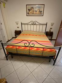 Letto in ferro battuto