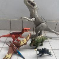 Dinosauri lotto 5 pezzi Jurassic World