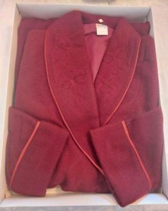 Vestaglia invernale donna bordeaux