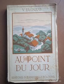Libro di testo scolastico lingua francese Au point
