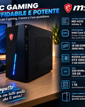 PC compatto MSI gaming / ufficio