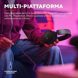 Trust Gaming GXT 489 Fayzo Cuffie Gaming per PC