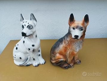 cani in ceramica 