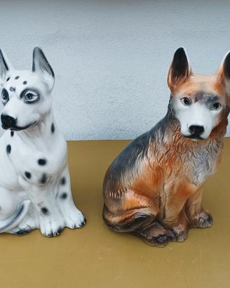 cani in ceramica 