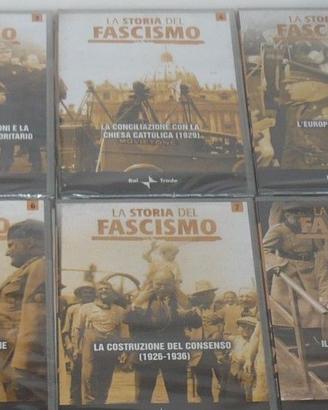 DVD La storia del Fascismo Rai Trade ( 6 numeri )