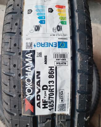 2 Gomme Yokohama 185/70 R13 86H Advan HF type D 