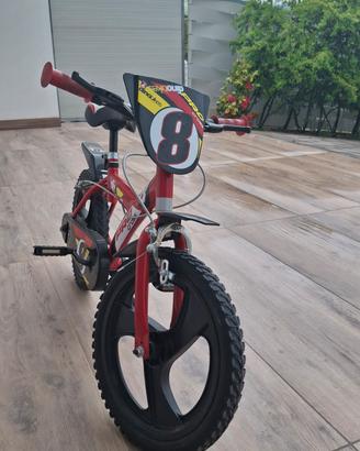 bicicletta dino bikes pro 16 pollici