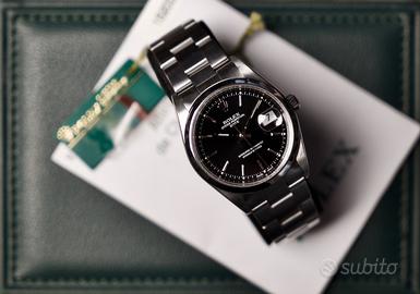 Rolex Date Ref. 15200 Black Full Set  
