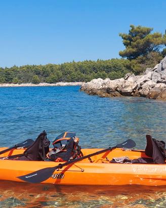 Canoa kayak sit on top 2/3 posti