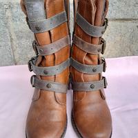 Stivaletti Mustang, n. 37, donna nuovi, Biker Styl