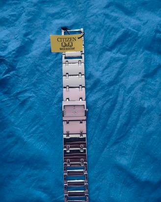 orologio donna acciaio e rosa nuovo funzionante 