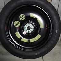 Ruotino nuovo auto Citroen C3 misure T125/80 R15