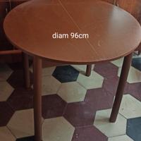 tavolo legno tondo allungabile 4 zampe