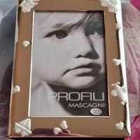 Album foto con placca argento