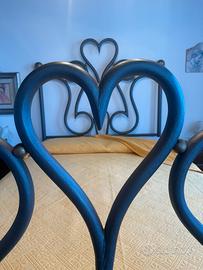 Letto ferro battuto fine ‘800
