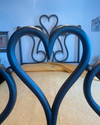 Letto ferro battuto fine ‘800